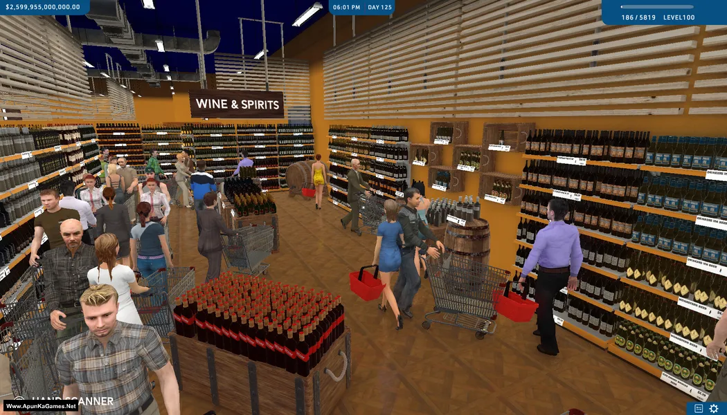 Hypermarket Simulator Screenshot 1, PC Game, Download Free