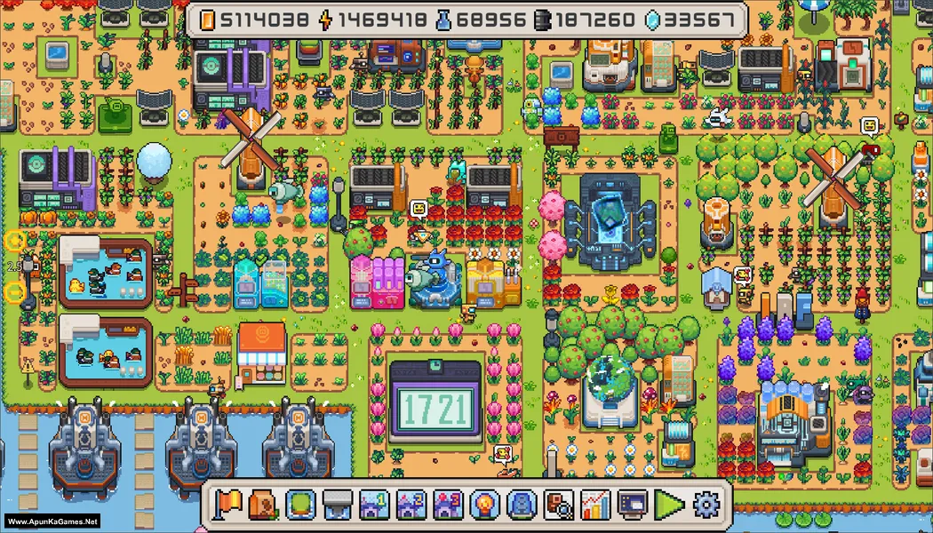Island Robot Farm Screenshot 1, PC Game, Download Free
