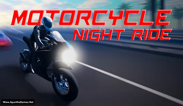 Motorcycle Night Ride Cover, Poster, PC Game, Download Free