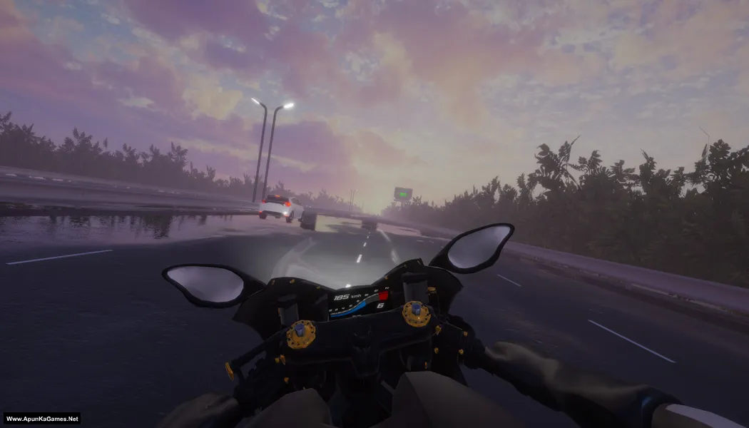 Motorcycle Night Ride Screenshot 2, PC Game, Download Free