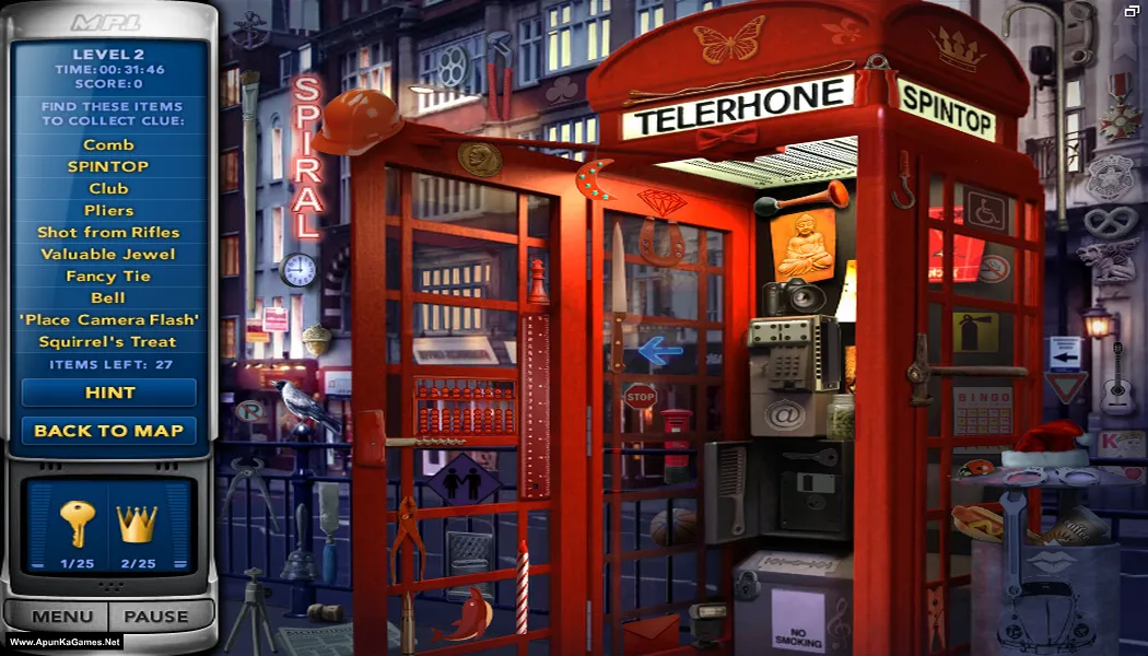 Mystery P.I. - The London Caper Screenshot 1, PC Game, Download Free