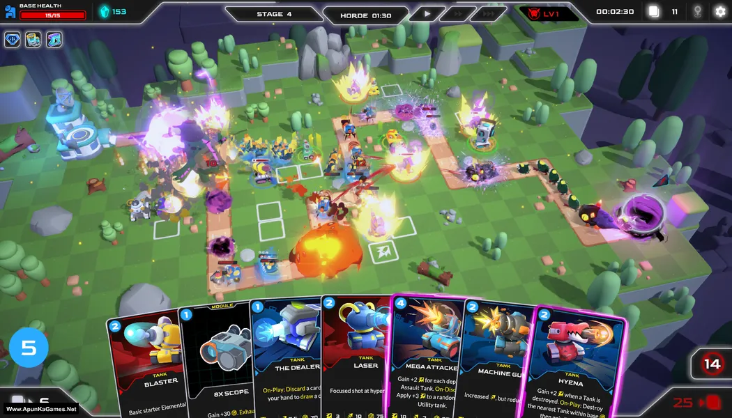 Mini Tank Mayhem Screenshot 1, PC Game, Download Free