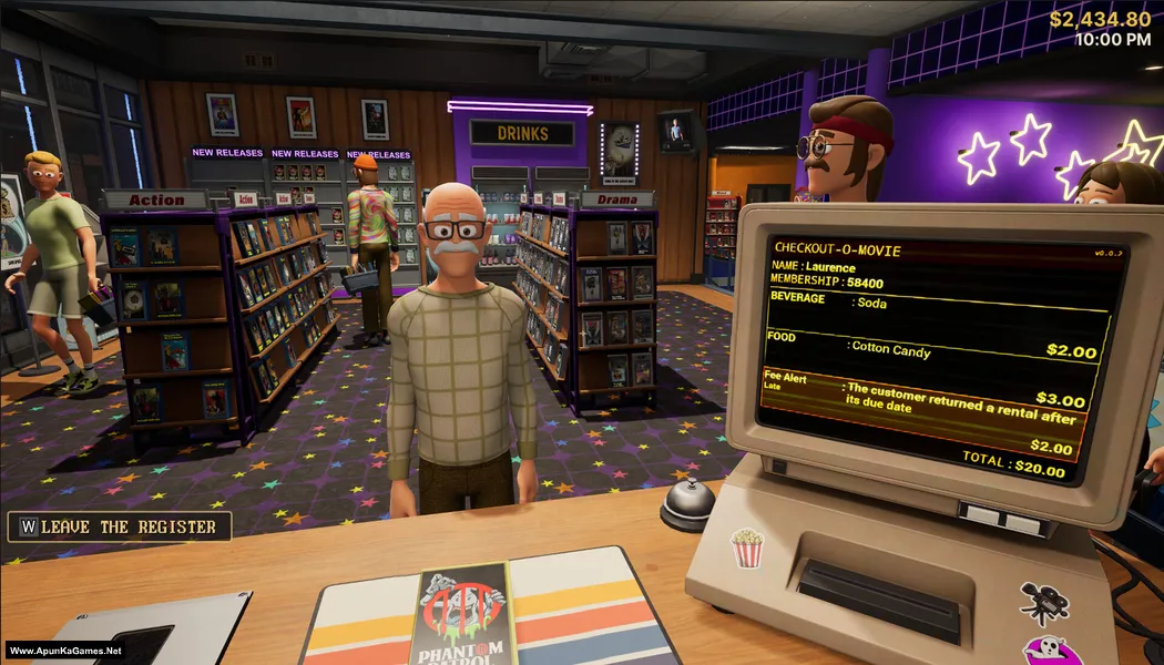Retro Rewind - Video Store Simulator Screenshot 1, PC Game, Download Free