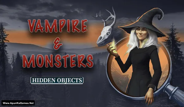 Vampire & Monsters: Hidden Objects Cover, Poster, PC Game, Download Free