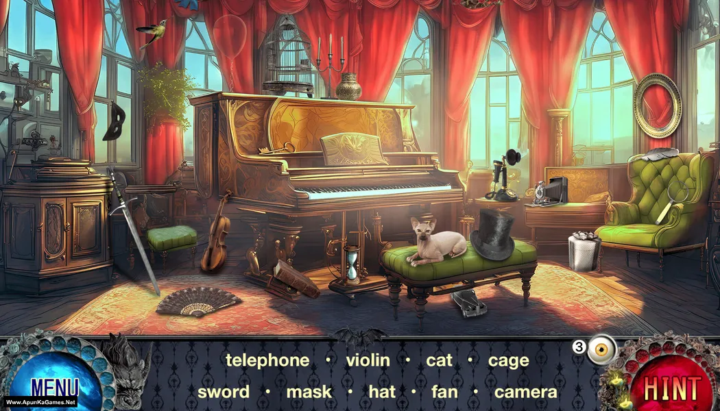Vampire & Monsters: Hidden Objects Screenshot 2, PC Game, Download Free