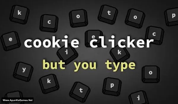 Cookie Clicker but You Type Cover, Poster, PC Game, Download Free