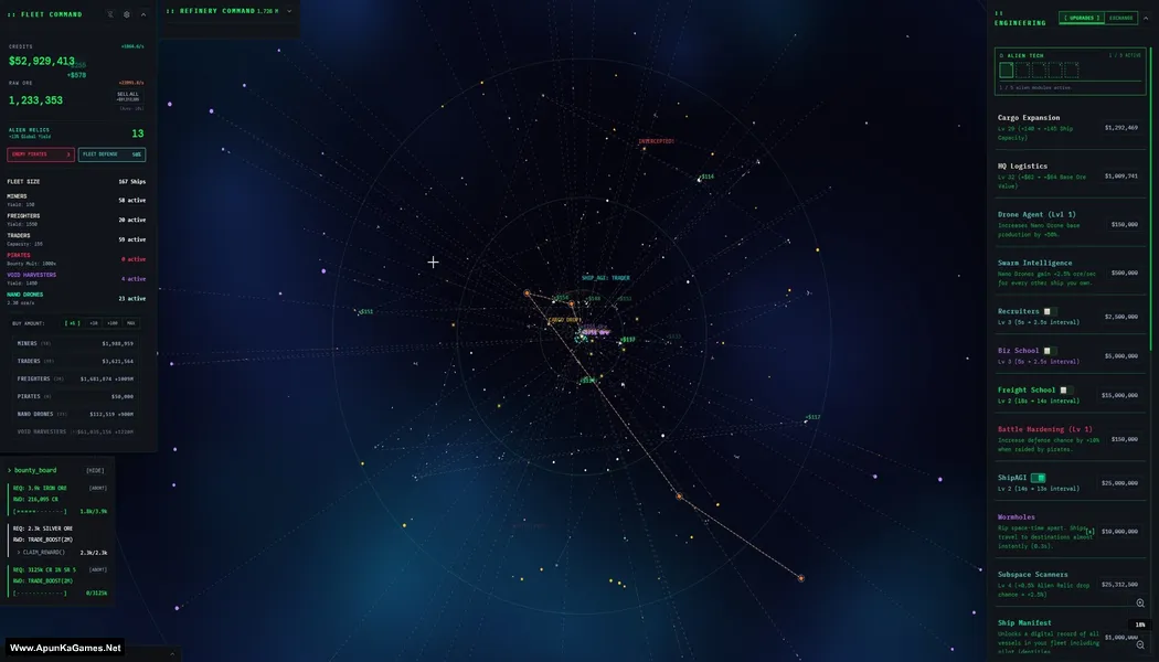 Desk Space: Idle Spacefleet clicker Screenshot 1, PC Game, Download Free
