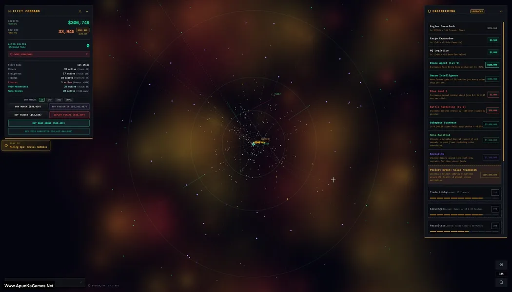 Desk Space: Idle Spacefleet clicker Screenshot 2, PC Game, Download Free