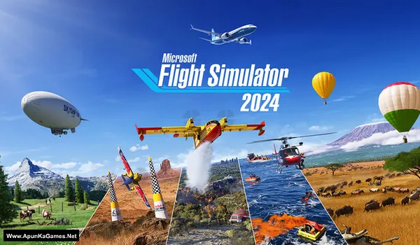 Microsoft Flight Simulator 2024 Cover, Poster, PC Game, Download Free