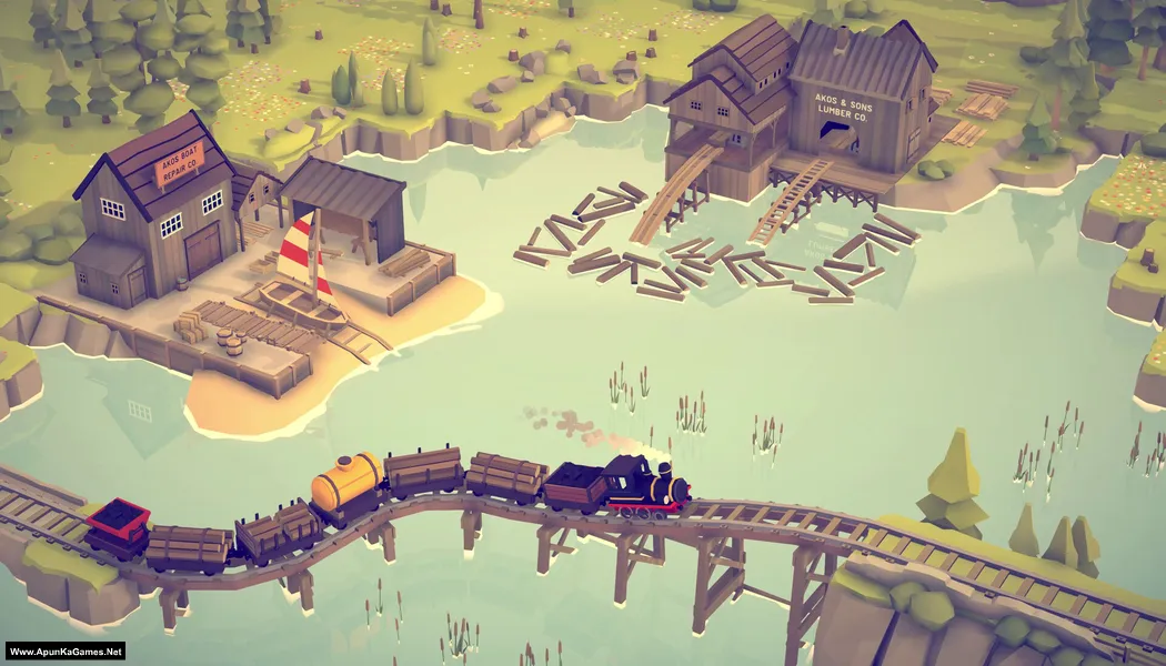 Islands & Trains Screenshot 1, PC Game, Download Free