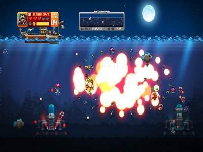 Aqua Kitty: Milk Mine Defender Screenshot Photos 2