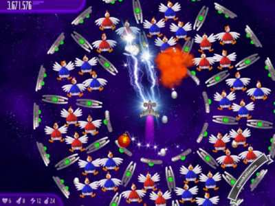 Chicken Invaders 4 Screenshot photos 1