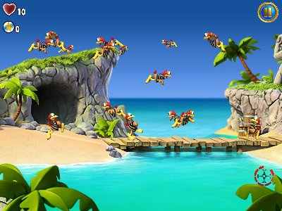 Crazy Chicken: Pirates Screenshot Photos 1