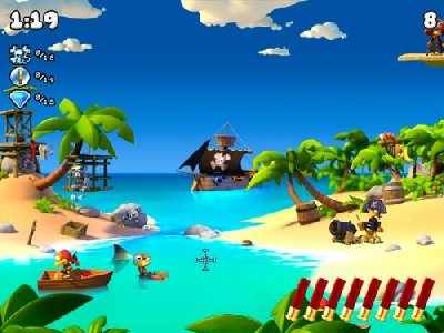 Crazy Chicken: Pirates Screenshot Photos 2