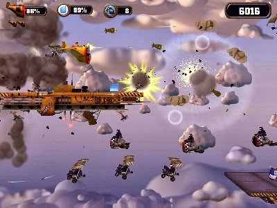 Crazy Chicken Sky Botz Screenshot Photos 3
