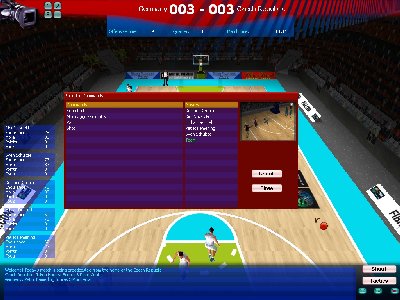 FIBA Basketball Manager 2008 Screenshot Photos 1